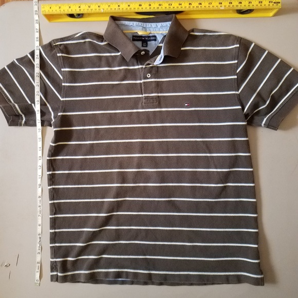 Attention Mens Medium Blue Checkered Plaid  Button - Picture 1 of 1